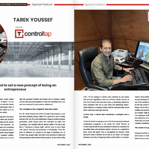 ControlTap CEO - Tarek Youssef