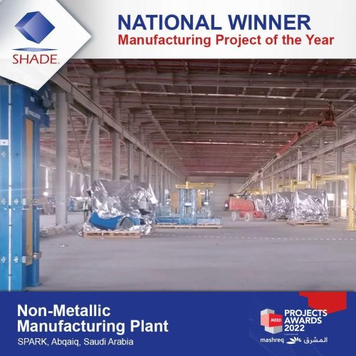 National Winner of The Manufacturing Project of The Year