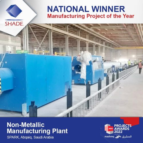 National Winner of The Manufacturing Project of The Year